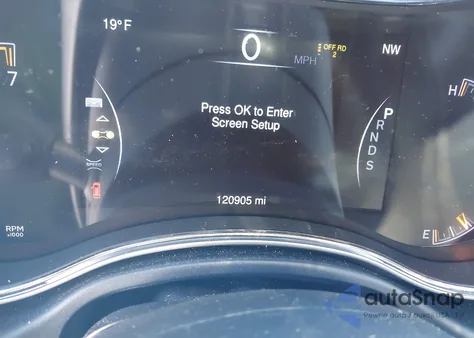 2015 Jeep Grand Cherokee Overland из США, поврежденный, VIN 1C4RJFCG3FC726748